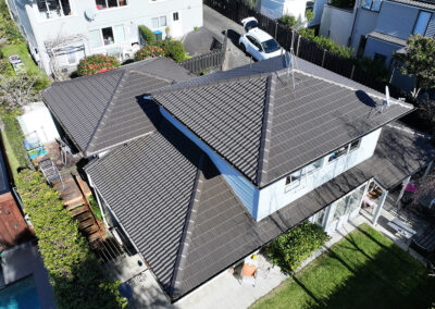 CONCRETE ROOF RESURFACED IN IRONSAND